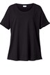 T-Shirt, oversized, Rundhals, Halbarm