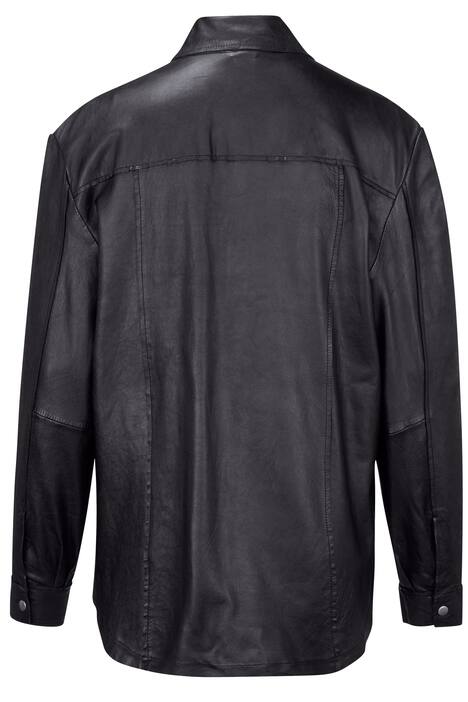 Lederhemd aus geschmeidigem Lammnappa