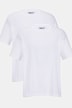 Men + T-Shirts im 2er-Pack, Halbarm, Rundhals, bis 80/82