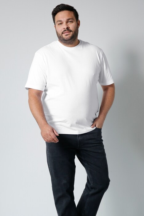 Men + T-Shirts im 2er-Pack, Halbarm, Rundhals, bis 80/82