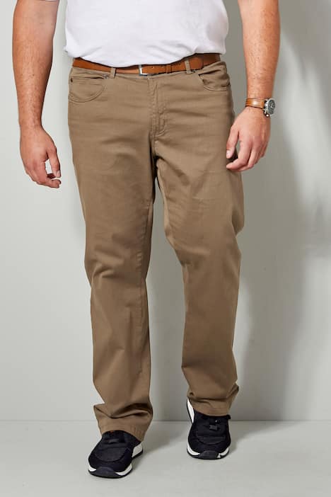 Boston Park broek, regular fit, 4-pocket, tot maat 35