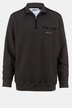 Men+ Sweatshirt, Bauchfit, Troyerkragen, farbige Details