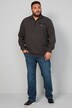 Men+ Sweatshirt, Bauchfit, Troyerkragen, farbige Details