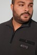 Men+ Sweatshirt, Bauchfit, Troyerkragen, farbige Details