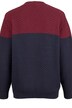 Pullover mit modernem Color Blocking