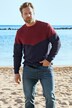 Pullover mit modernem Color Blocking