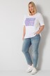 T-Shirt, Classic Fit, Pima Baumwolle, Schriftdruck