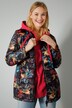 Steppjacke, Blumenmuster