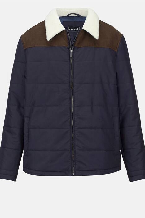 Steppjacke mit Teddy Fell