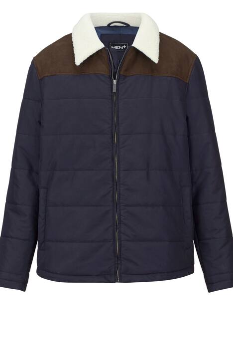 Steppjacke mit Teddy Fell