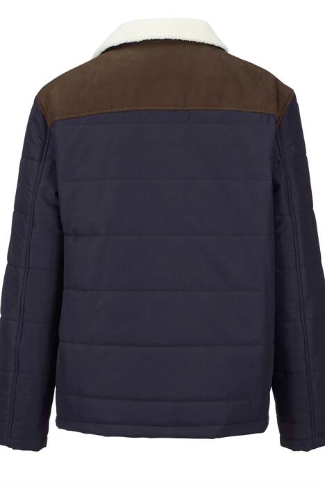 Steppjacke mit Teddy Fell