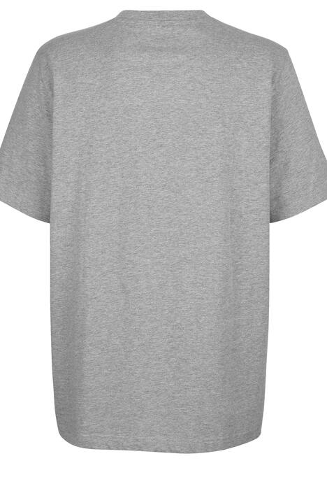 T-Shirt mit coolem Cordbesatz