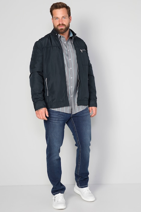 Jacke mit Stehkragen