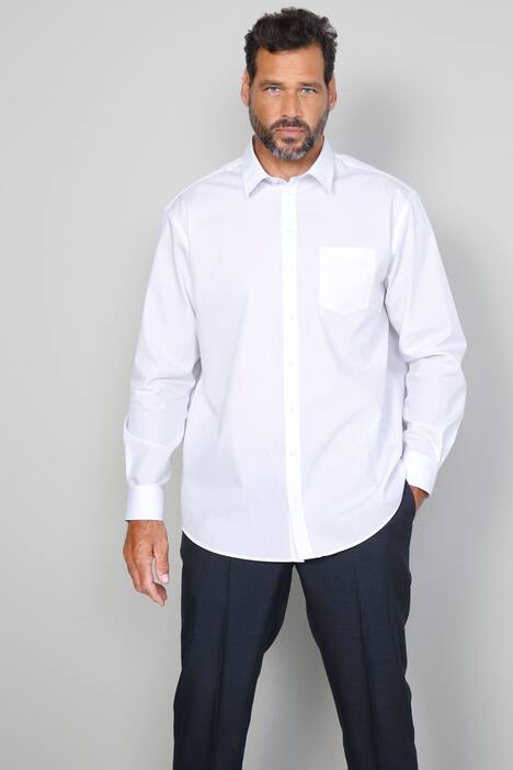 Boston Park Hemd, Langarm, Kentkragen, Regular Fit, bis 53/54