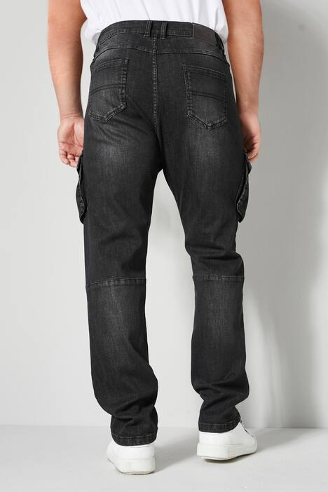 Cargo-Jeans Slim Fit