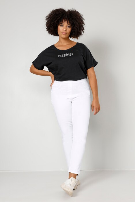 Jegging, tight fit, elastische tailleband