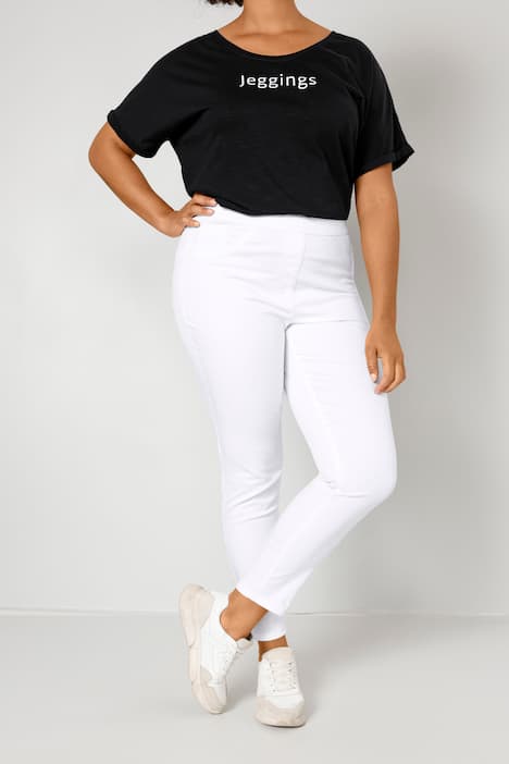 Jeggings, Tight Fit, Elastikbund