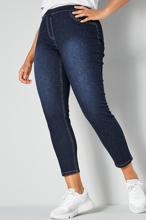 Jeggings, Tight Fit, Elastikbund