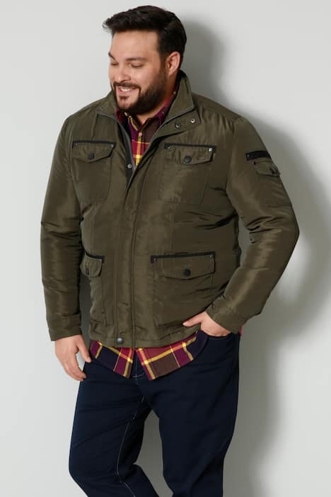 Jacke mit Umlegekragen