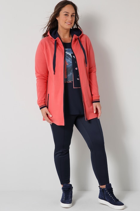 Sweatjacke mit Kapuze