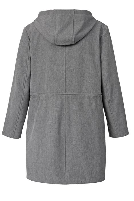 Softshell-Jacke, 3x-Funktion, Fleecefutter, Kapuze, Langarm