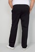 Men + broek, buik-fit, elastische tailleband, tot maat 41