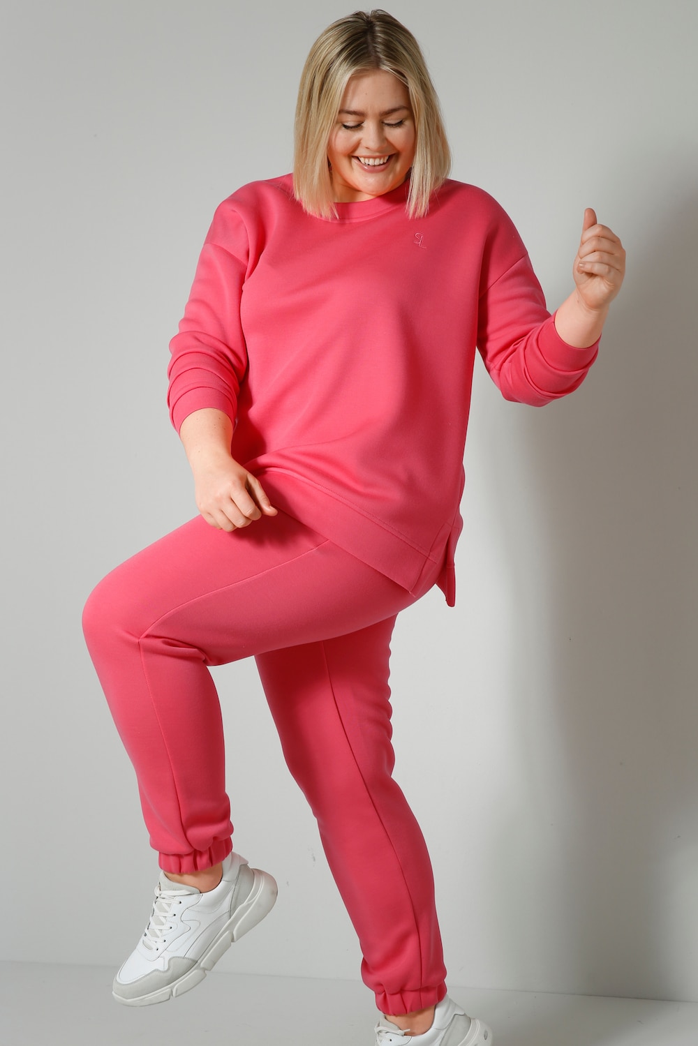 Sweatshirt, oversized, lange mouwen