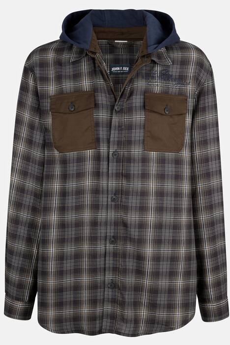 Hemd mit abnehmbarer Kapuze