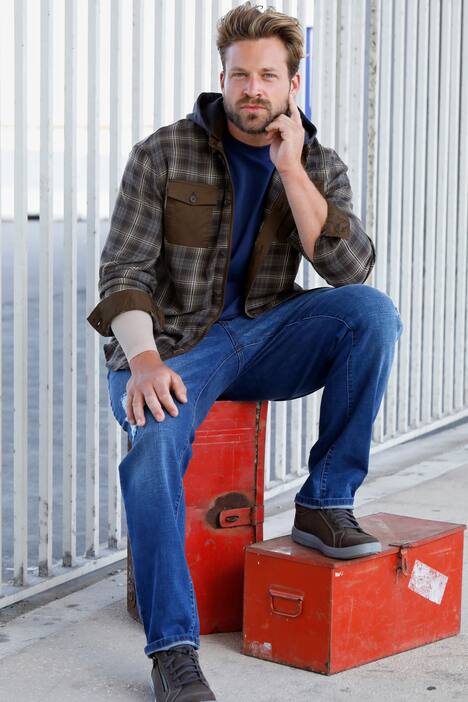 Hemd mit abnehmbarer Kapuze