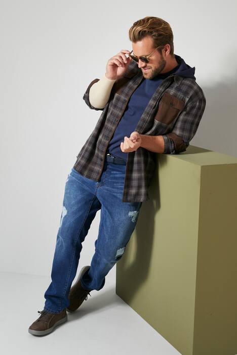 Hemd mit abnehmbarer Kapuze