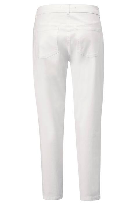 7/8-Jeans, Slim Fit, Saumschlitz, 5-Pocket