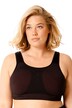 Sportbeha met hoger uitgesneden zijbrug