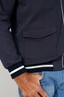 Sweatjacke mit Kontrastdetails