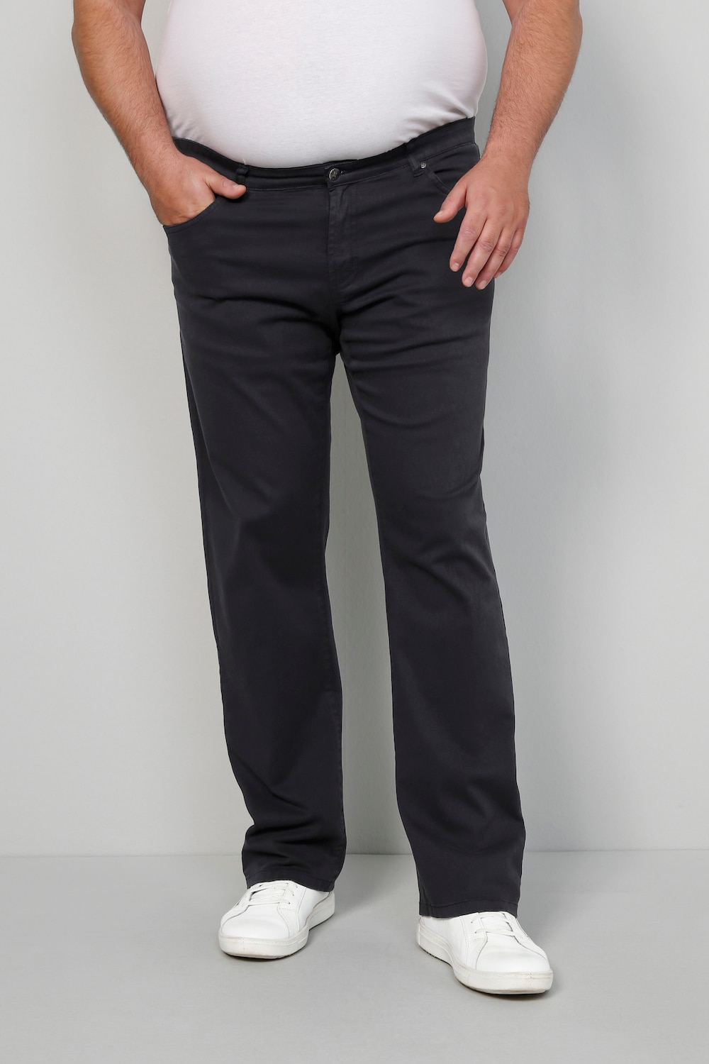 Men+ Hose, Bauchfit, 5-Pocket, bis 41