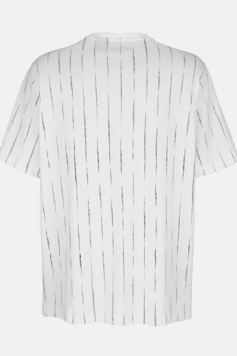 John F. Gee T-Shirt, Halbarm, Black/White Print, bis 72/74