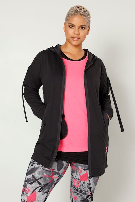 Veste à capuche en molleton