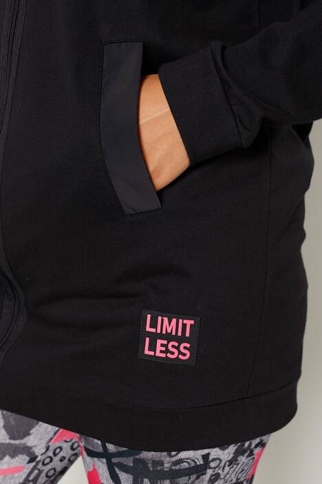 Veste à capuche en molleton