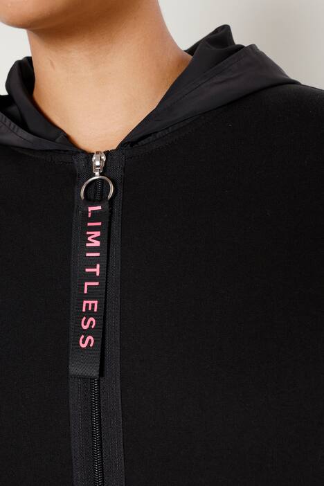 Veste à capuche en molleton