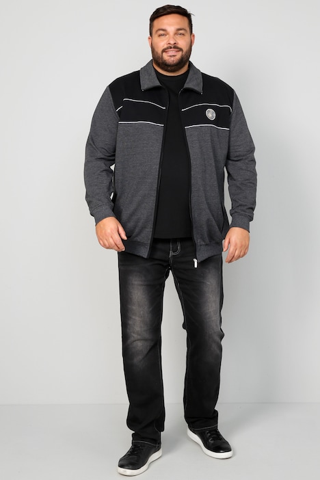 Sweatjacke Spezialschnitt