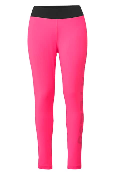 Funktions-Leggings, schnell trocknend, Schriftzug, Elastikbund