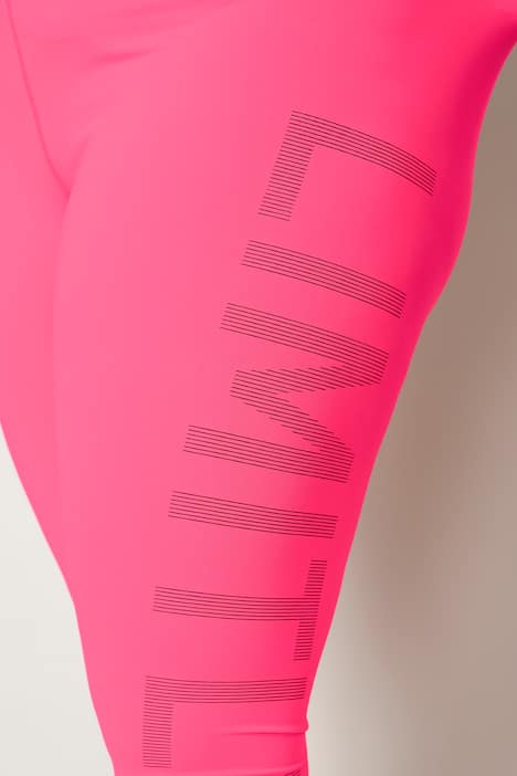 Funktions-Leggings, schnell trocknend, Schriftzug, Elastikbund