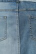 Jeansrok, 5-pocket, straight fit, tweekleurig, 5-pocket