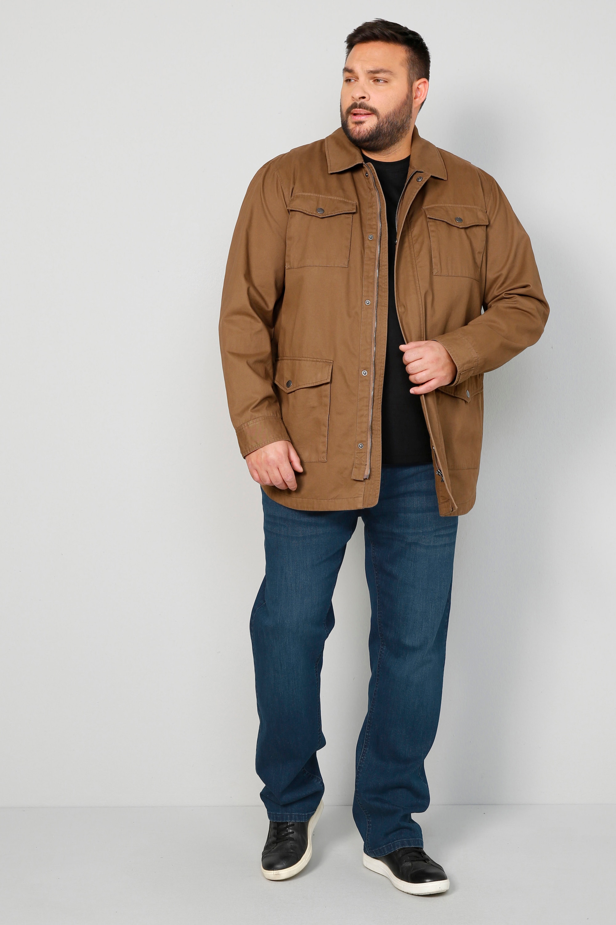 Men Plus Herren große Größen Fieldjacket Spezialschnitt 200879