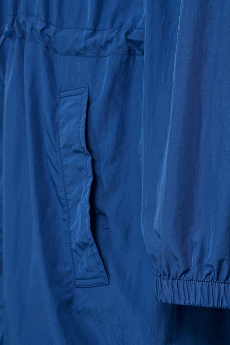 Mantel, winddicht, Kapuze, Zipper, Langarm