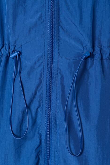 Mantel, winddicht, Kapuze, Zipper, Langarm