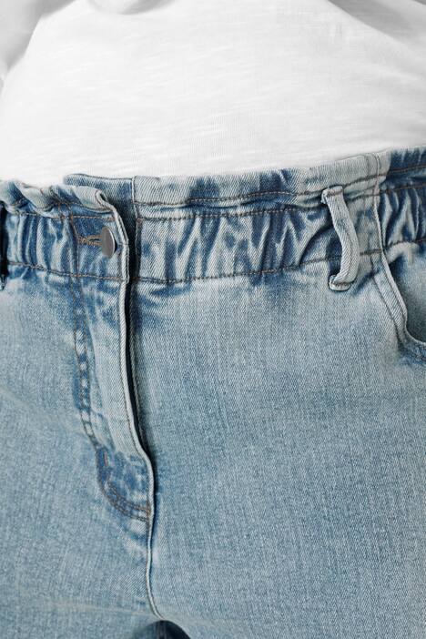 Mom-Jeans, Vintage-Look, Elastikbund, 5-Pocket