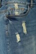 Jeansrock, Straight Fit, geschnittener Saum, Destroy-Effekte, 5-Pocket