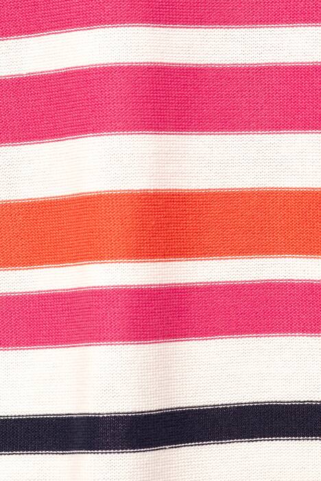 Strickjacke, offene Form, Ringel, Langarm