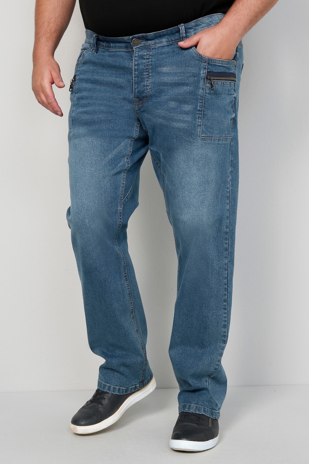 Jeans met speciale snit