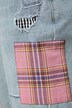 Mom-Jeans, destroyed, Patches, 5-Pocket